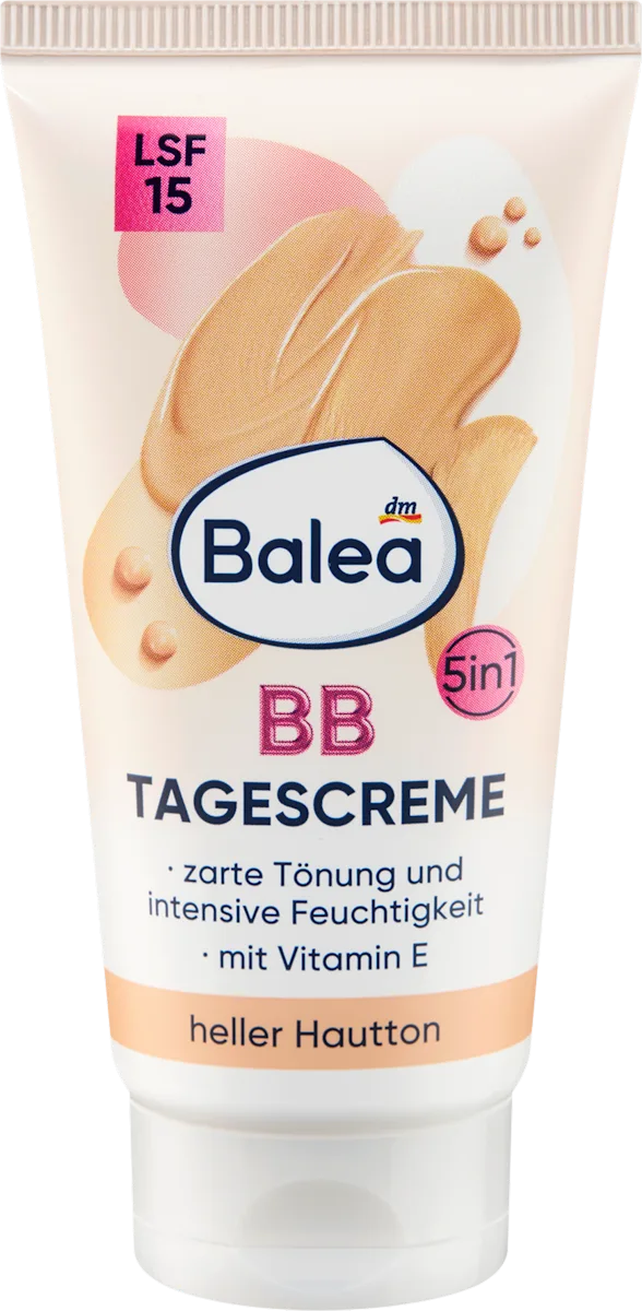 Balea Tagescreme BB Creme Heller Hautton LSF 15, 50 ml, neu&ovp