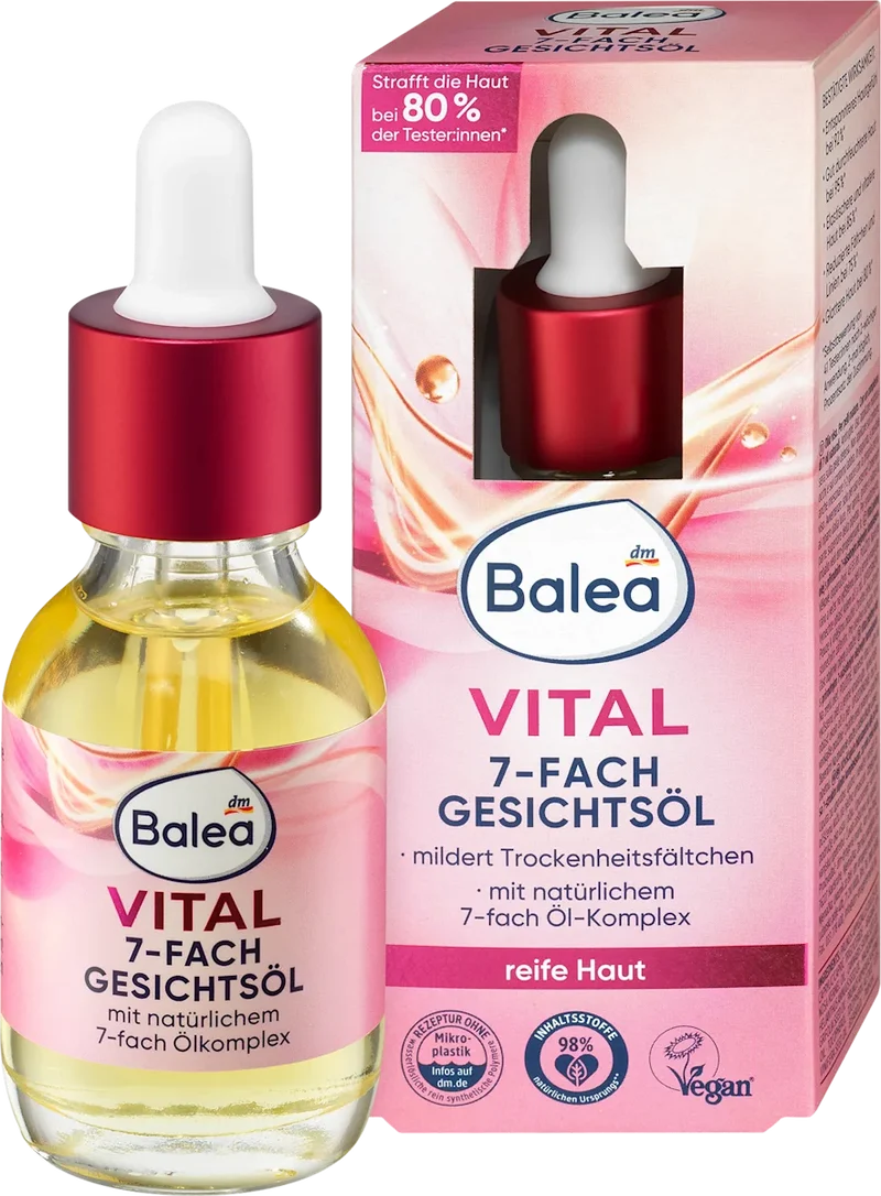 Balea Gesichtsöl Vital 7-fach, 30 ml, neu&ovp