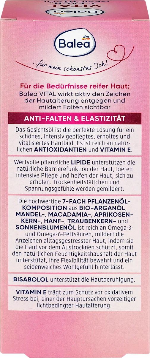 Balea Gesichtsöl Vital 7-fach, 30 ml, neu&ovp