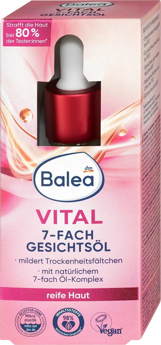 Balea Gesichtsöl Vital 7-fach, 30 ml, neu&ovp