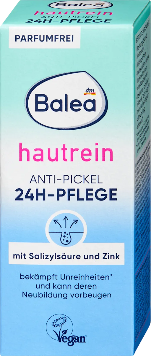 Balea Anti-Pickel 24h Pflege hautrein, 50 ml, neu&ovp