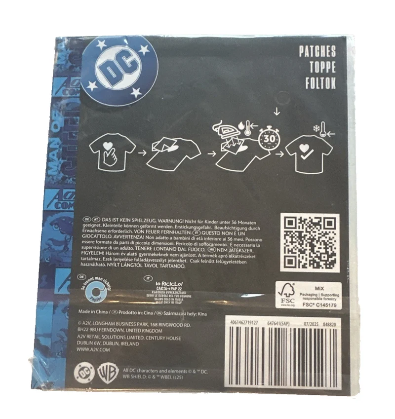 Patch Pals, Bügelbilder Applikation, Patch zum Aufbügeln, Aufnäher, 2er Set, neu