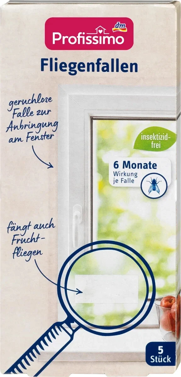 Profissimo Fliegenfallen, 1x5 St, neu&ovp