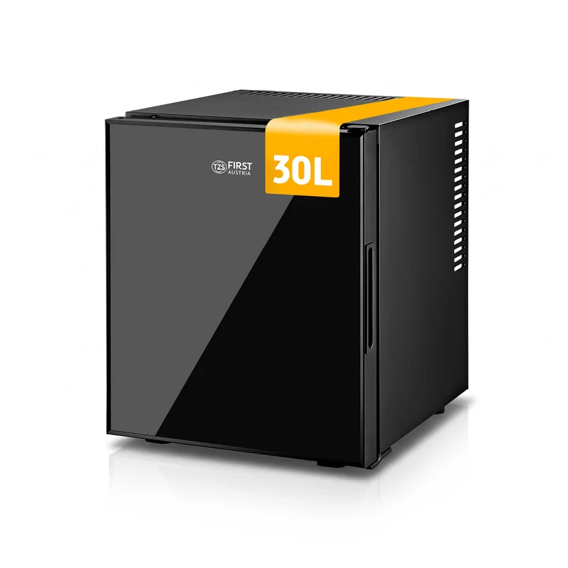 Minikühlschrank 30L – Glasfront Schwarz