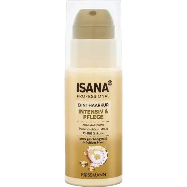 ISANA PROFESSIONAL Haarkur 13in1 Intensiv & Pflege, ohne Ausspülen, 100ml, Neu