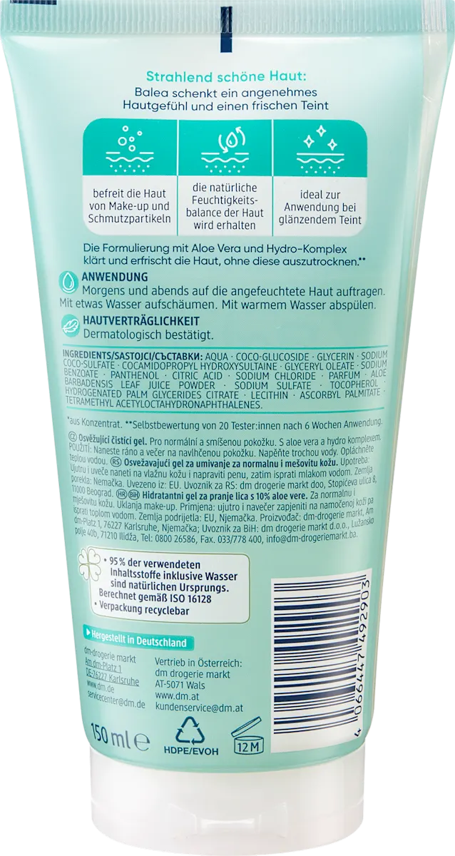 Balea Waschgel erfrischend, 150 ml, neu&ovp
