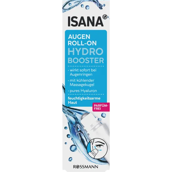 ISANA Haut Hydro Booster Augenpartie Roll-On, 15ml