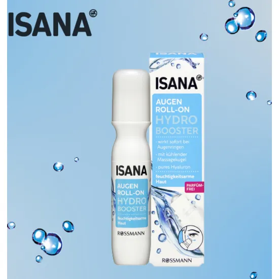ISANA Haut Hydro Booster Augenpartie Roll-On, 15ml