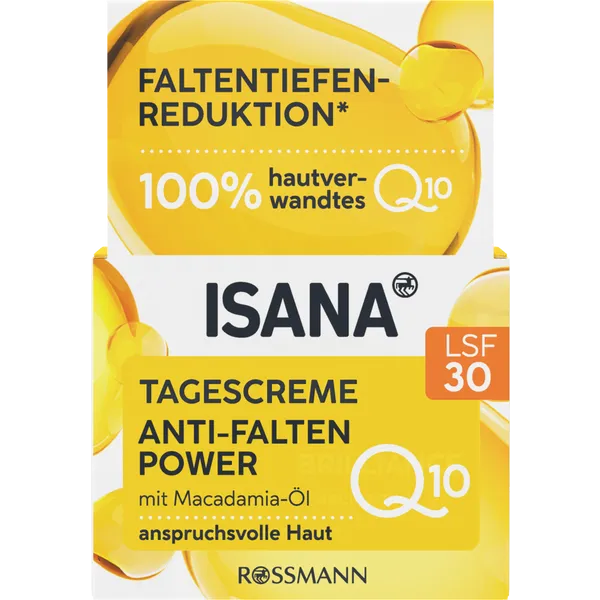 ISANA Q10 Anti-Falten Tagescreme LSF 30, 50 ml, neu&ovp