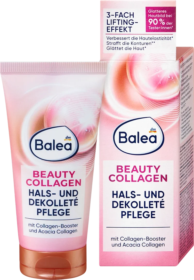 Balea Hals- und Dekolleté Pflege Beauty Collagen, 50 ml, neu&ovp