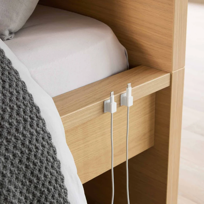 Magnetic Cable Holders with Base (Set of 5)