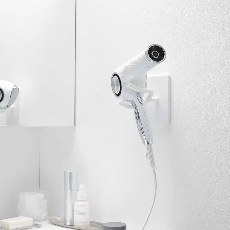 Adjustable Wall-Mounted Hair Dryer Holder