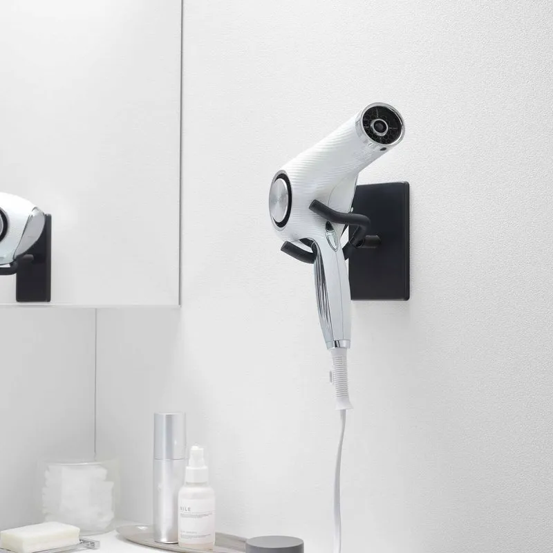 Adjustable Wall-Mounted Hair Dryer Holder