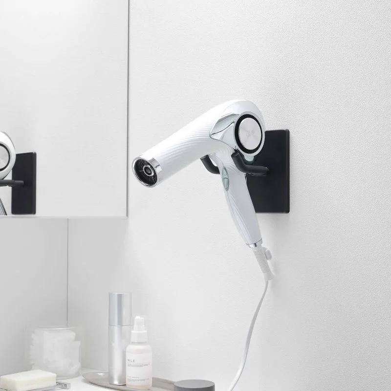 Adjustable Wall-Mounted Hair Dryer Holder