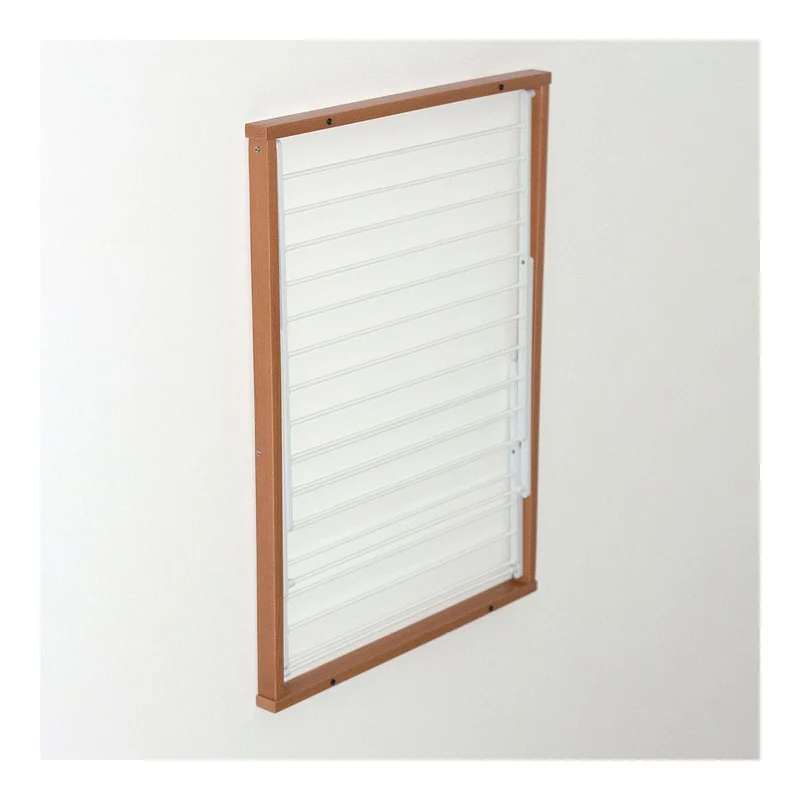 Arredamenti Italia Wandmontierter Kleiderständer, Holz, Kirsche, APERTO:P63 x L69 x H80 cm, CHI.: P3 x L69 x H95 cm
