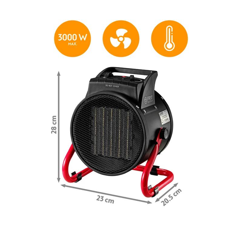 Keramik-Heizlüfter, 3000 W, mit Thermostatfunktion