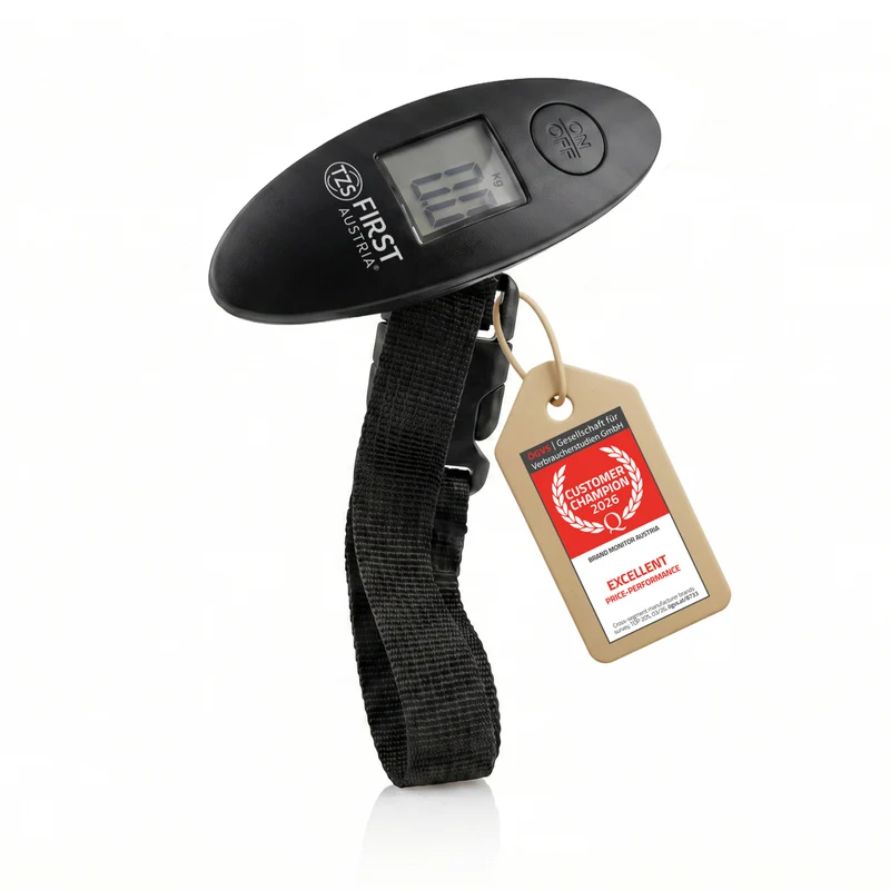 Digitale Kofferwaage 40 kg, präzise Messung, Tara-Funktion