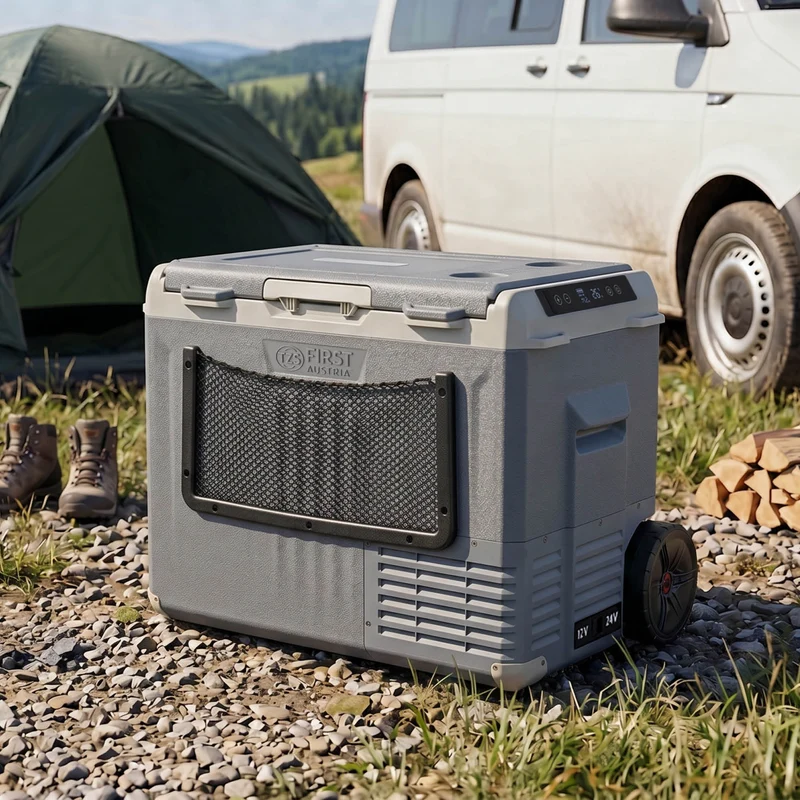 Kompressor-Kühlbox 40L, Touch-Display, Bluetooth-App
