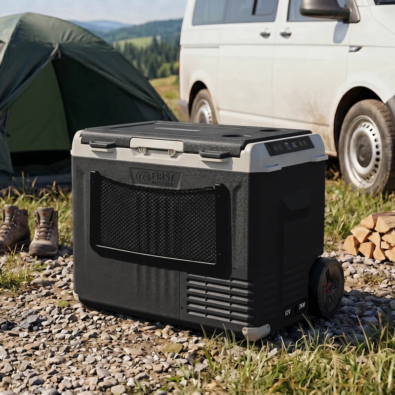 Kompressor-Kühlbox 40L, Touch-Display, Bluetooth-App