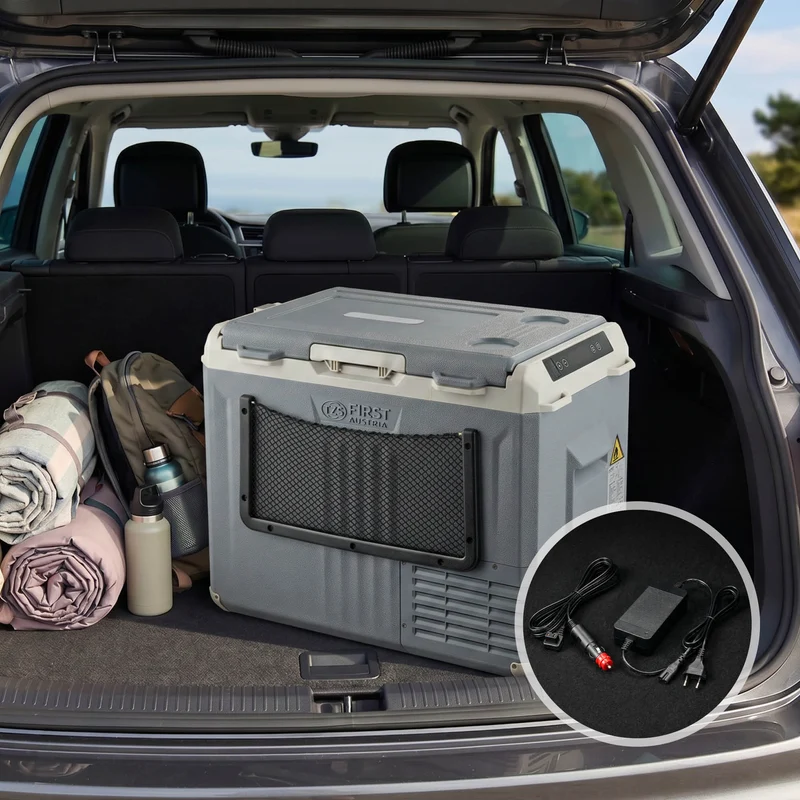 Kompressor-Kühlbox 40L, Touch-Display, Bluetooth-App