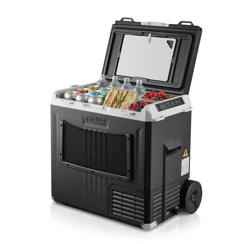 Kompressor-Kühlbox 50L, mit App-Steuerung, Trolleyfunktion