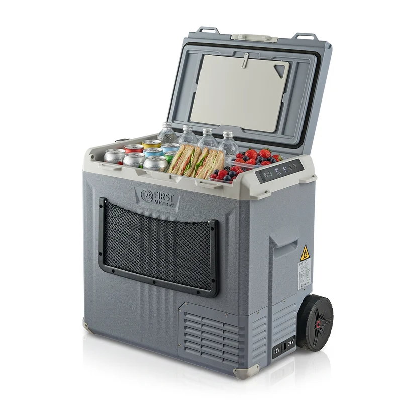 Kompressor-Kühlbox 50L, mit App-Steuerung, Trolleyfunktion