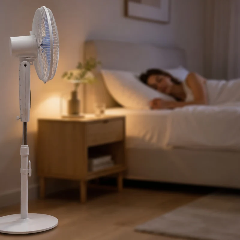 Standventilator 60 W, 7 Flügelblätter, 35 cm