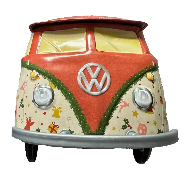 Volkswagen VW T1 Bus Bulli Collection Keks-/Aufbewahrungsdose aus Metall, neu