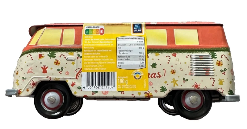 Volkswagen VW T1 Bus Bulli Collection Keks-/Aufbewahrungsdose aus Metall, neu