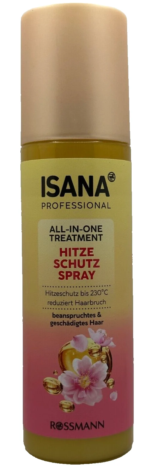 ISANA PROFESSIONAL Hitzeschutzspray, Vegan, 200ml, Neu