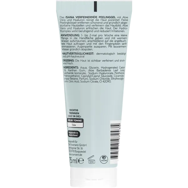 ISANA Verfeinerndes Peeling-Gel, 75 ml, neu&ovp