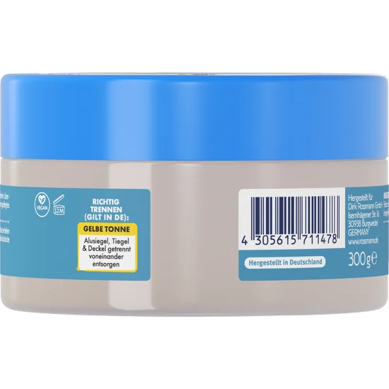 ISANA Salz-Öl-Peeling Totes Meer Salz mit Macadamia Öl und Kokos-Extrakt, für ein superweiches und zartes Hautgefühl, 300 ml, neu&ovp