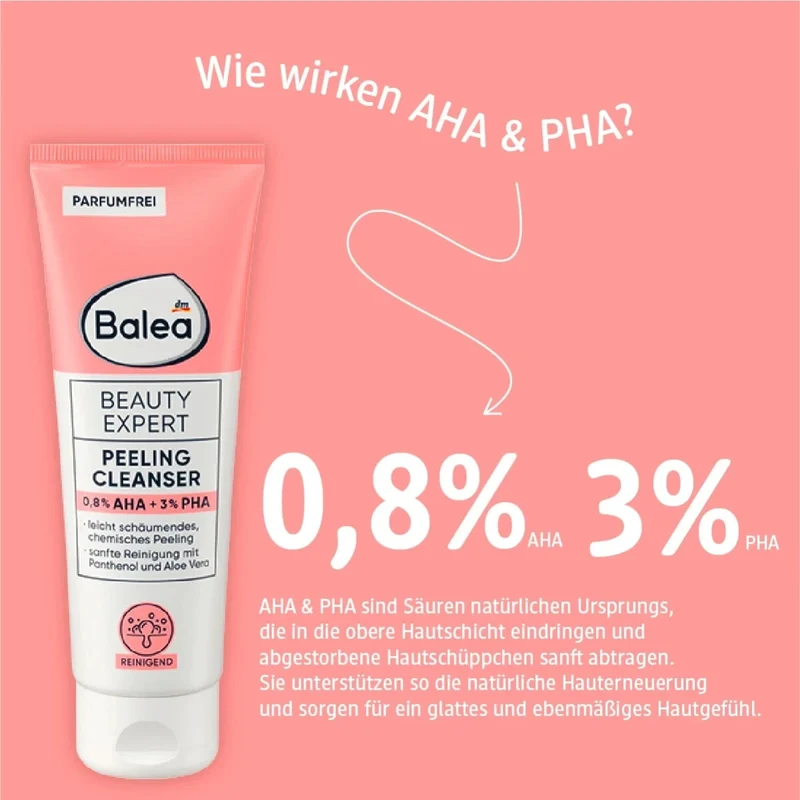 Balea Peeling Cleanser Beauty Expert, 125 ml, neu&ovp