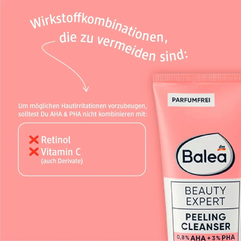Balea Peeling Cleanser Beauty Expert, 125 ml, neu&ovp