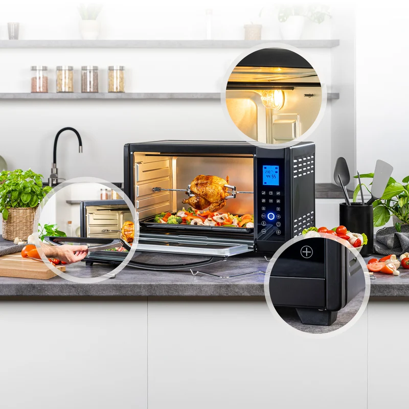 Mini-Backofen 30L, multifunktional, geräumig