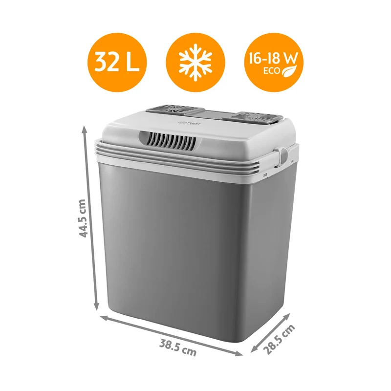 Thermoelektrische Kühlbox 32L, Kühlen & Wärmen, 3-fach Stromversorgung
