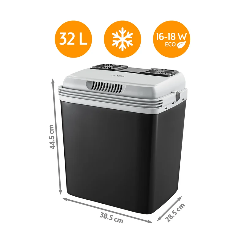 Thermoelektrische Kühlbox 32L, Kühlen & Wärmen, 3-fach Stromversorgung