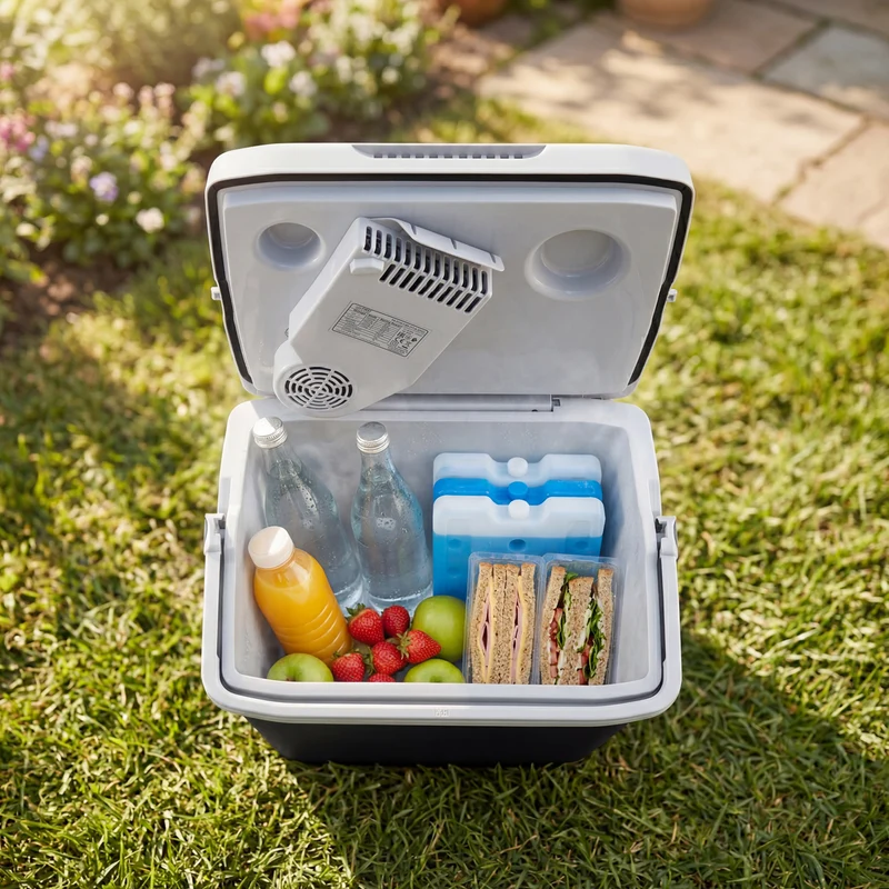 Thermoelektrische Kühlbox 32L, Kühlen & Wärmen, 3-fach Stromversorgung