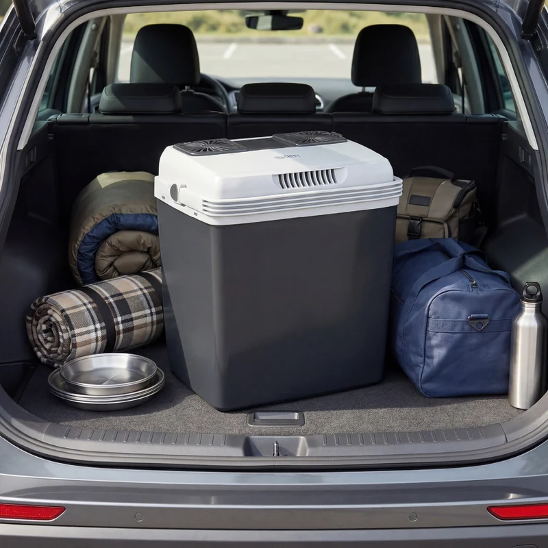 Thermoelektrische Kühlbox 32L, Kühlen & Wärmen, 3-fach Stromversorgung