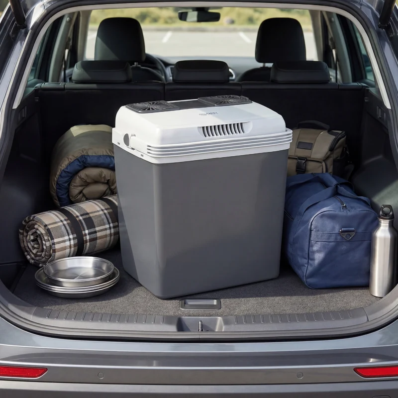 Thermoelektrische Kühlbox 32L, Kühlen & Wärmen, 3-fach Stromversorgung