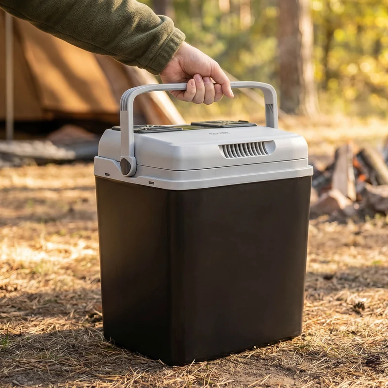 Thermoelektrische Kühlbox 32L, Kühlen & Wärmen, 3-fach Stromversorgung