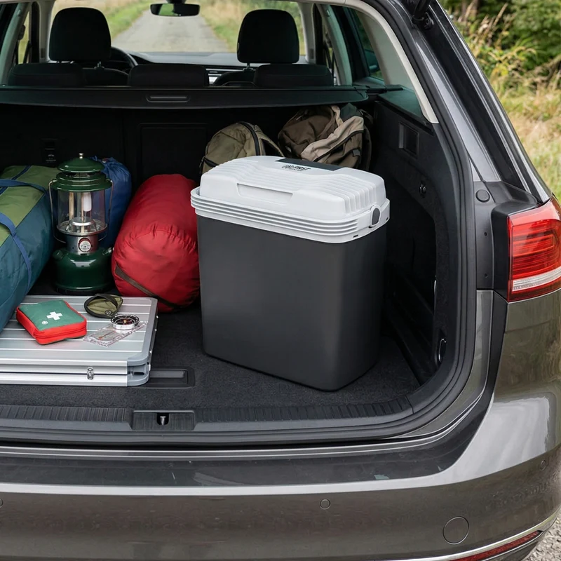 Thermoelektrische Kühlbox 24L, Kühlen & Wärmen, 3-fach Stromversorgung
