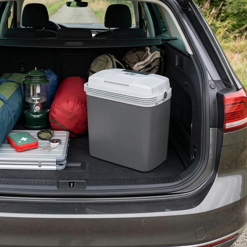 Thermoelektrische Kühlbox 24L, Kühlen & Wärmen, 3-fach Stromversorgung