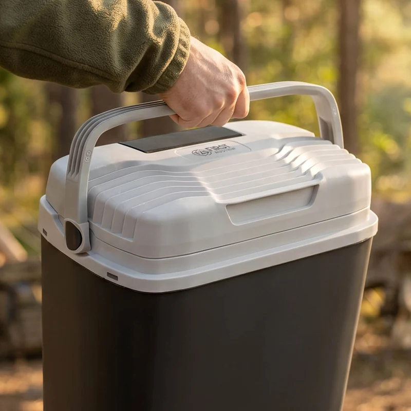 Thermoelektrische Kühlbox 24L, Kühlen & Wärmen, 3-fach Stromversorgung