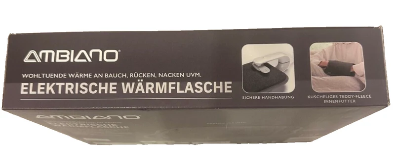Ambiano kabellose Elektrische Wärmflasche, neu&ovp
