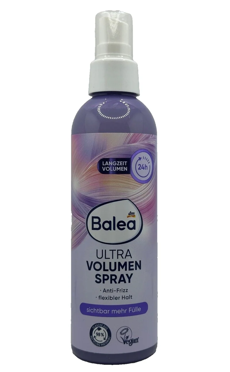 Balea Ultra Volumenspray, für mehr Fülle, anti frizz, 200 ml, Neu