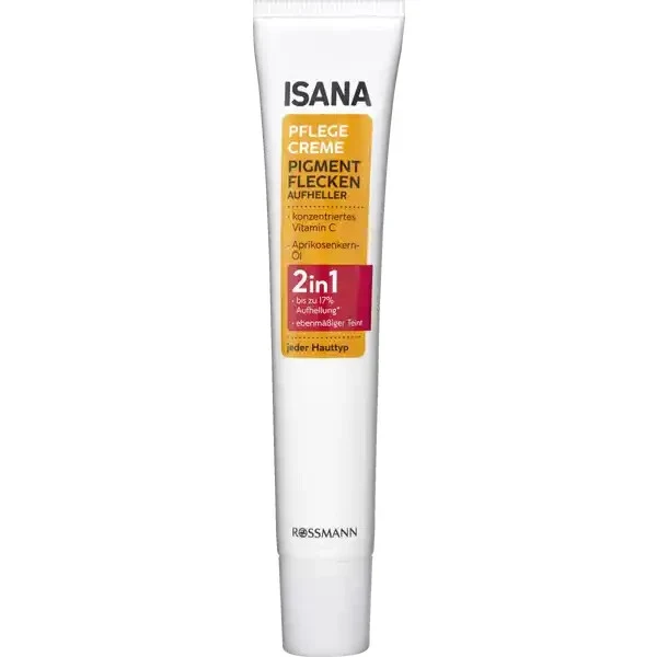 ISANA Pigmentflecken Aufheller Pflegecreme, für jeden Hauttyp. 50ml, Neu&OVP