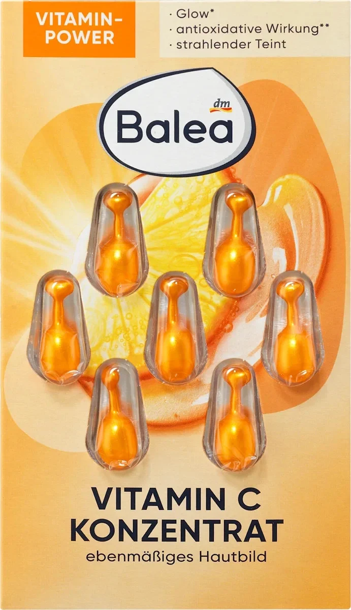 Balea Vitamin C Konzentrat, 1x7 Kapseln, neu&ovp