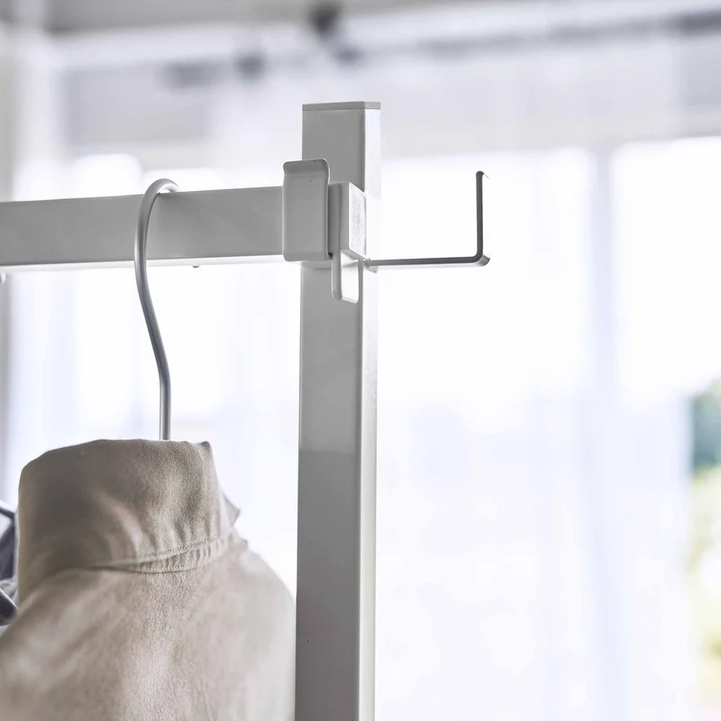 Foldable Double-Bar Indoor Drying Rack