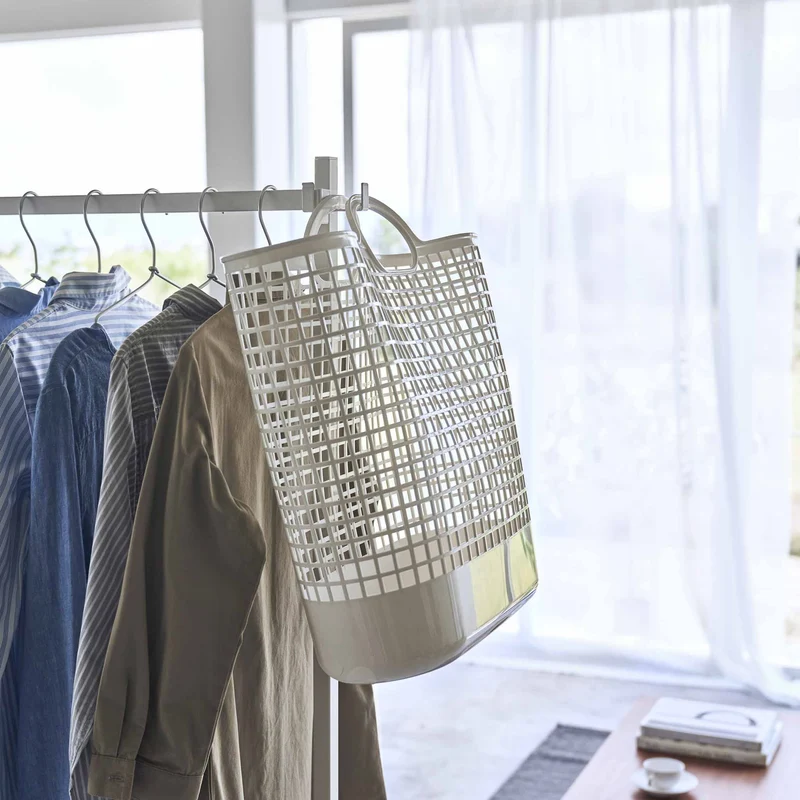 Foldable Double-Bar Indoor Drying Rack